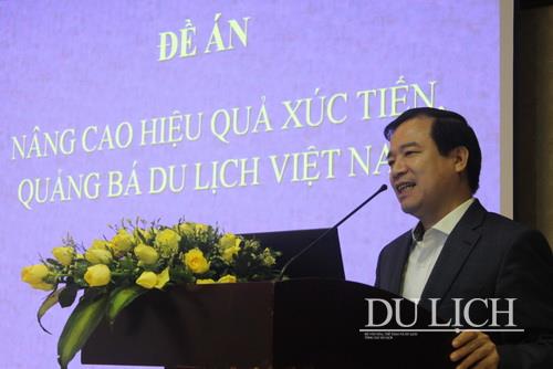 Phó Tổng cục trưởng Tổng cục Du lịch Hà Văn Siêu phát biểu khai mạc hội thảo
